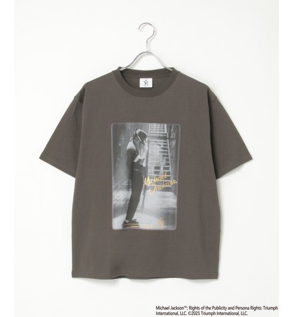 VENCE share style「Michael Jackson マイケル・ジャクソン ゴールド箔プリントTee」|Tシャツ・カットソー|