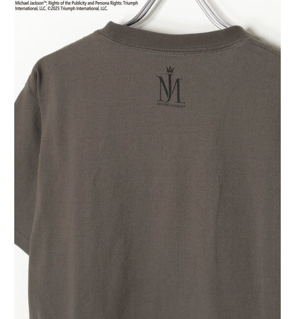 VENCE share style「Michael Jackson マイケル・ジャクソン ゴールド箔プリントTee」|Tシャツ・カットソー|
