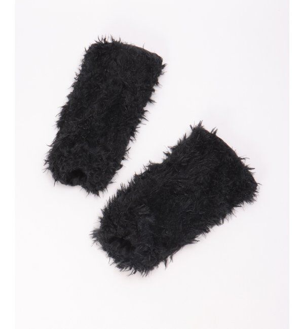 VENCE share style「ファーレッグカバー」|ソックス|