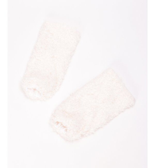 VENCE share style「ファーレッグカバー」|ソックス|