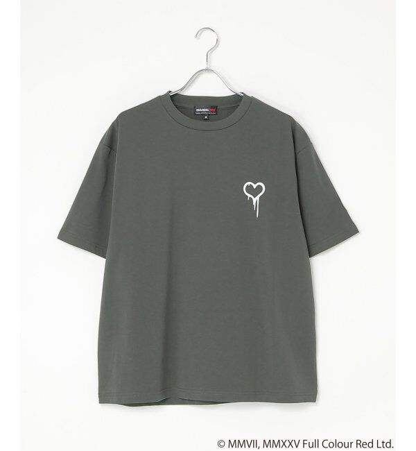 VENCE share style「【接触冷感】Banksy バンクシー Love Rat プリントT」|Tシャツ・カットソー|チャコール