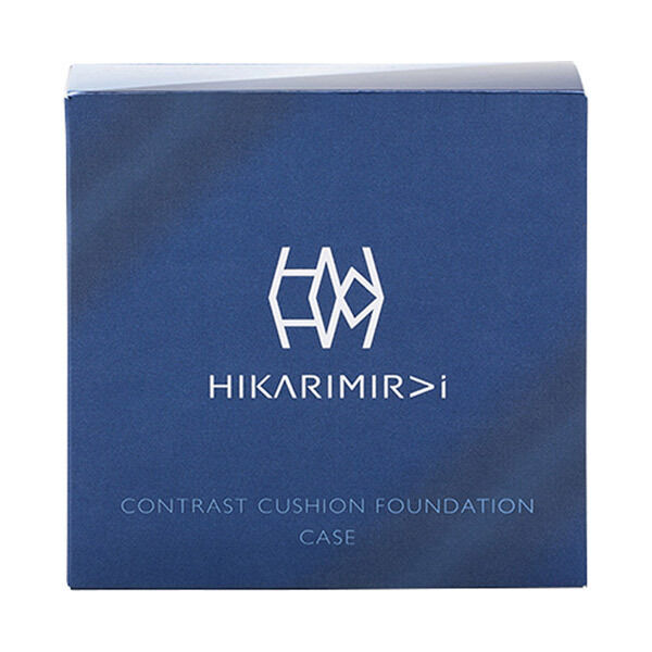  「HIKARIMIRAI コントラスト クッション ファンデーション ケース」|ファンデーション|