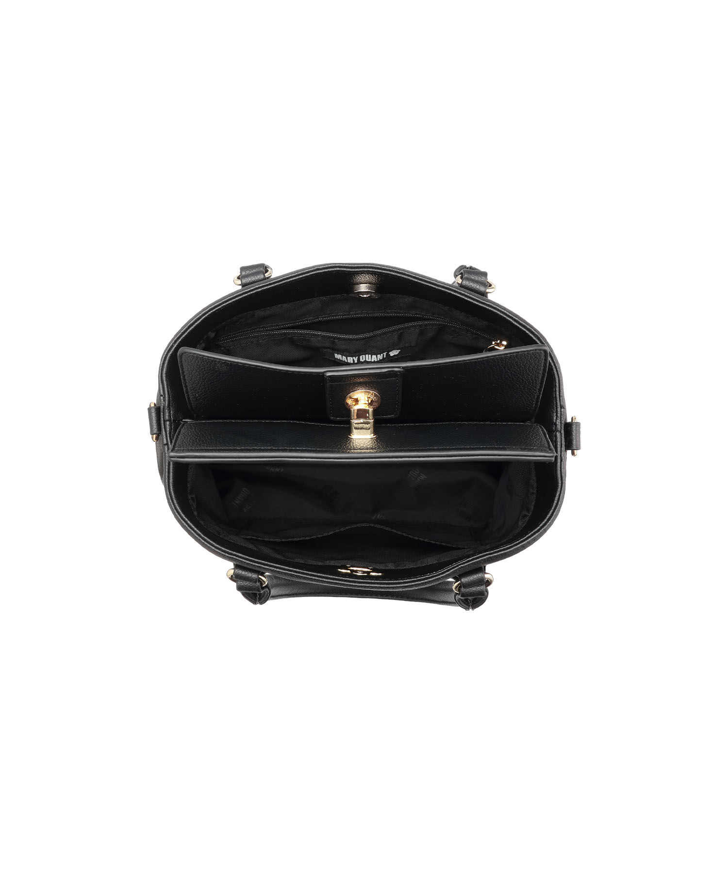 MARY QUANT「ターンロックデイジー 2WAYトート」|ショルダー・メッセンジャー|