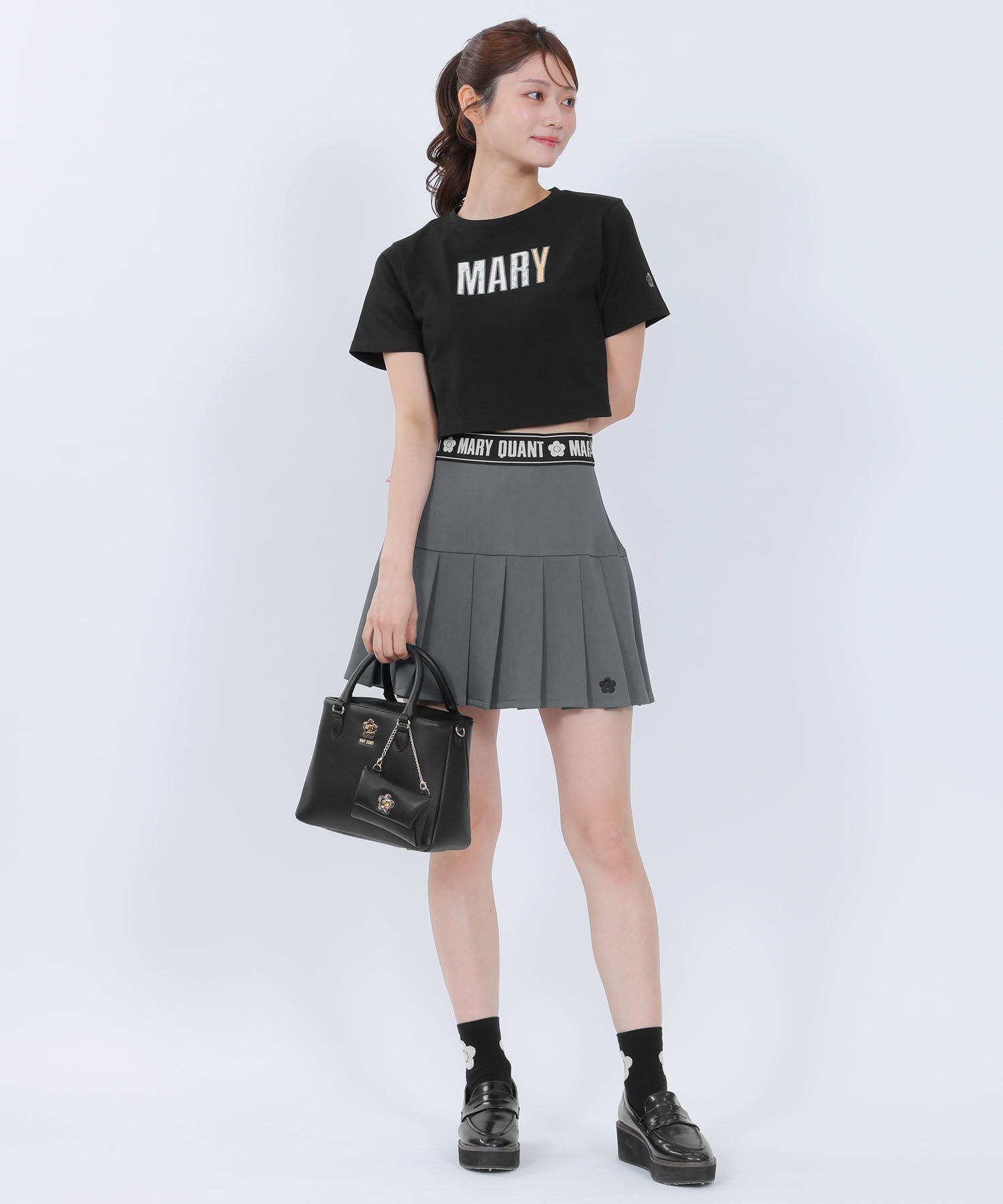 MARY QUANT「ターンロックデイジー 2WAYトート」|ショルダー・メッセンジャー|