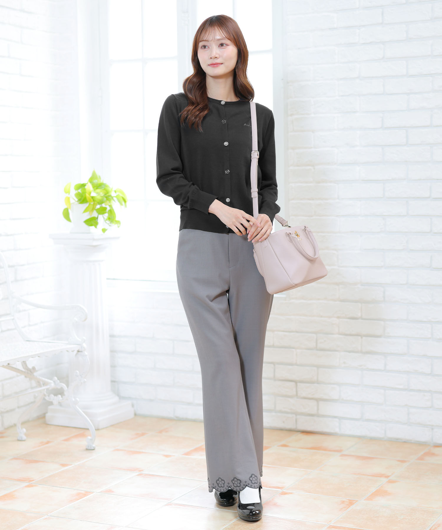 MARY QUANT「ターンロックデイジー 2WAYトート」|ショルダー・メッセンジャー|