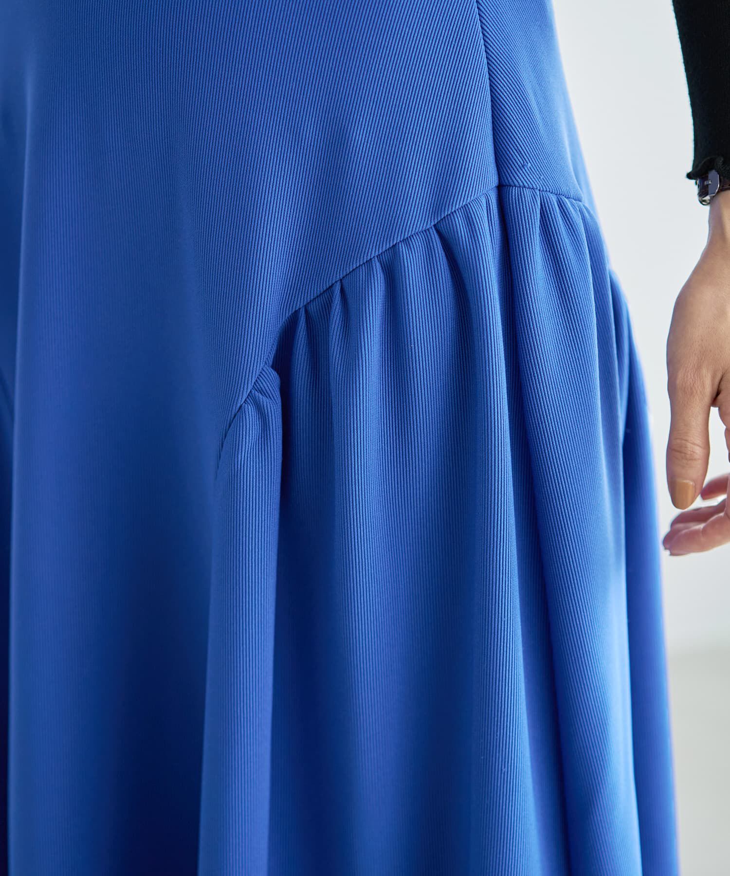 STYLE DELI「ラウンドギャザーフレアスカート」|フレア|