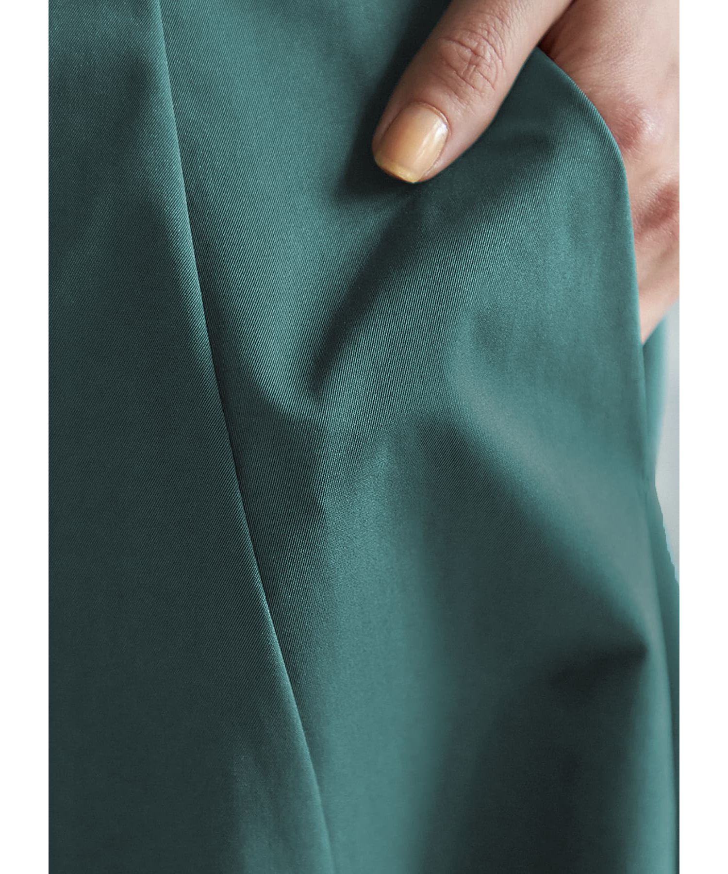 STYLE DELI「ブルゾン生地ボリュームタックスカート」|スカート|