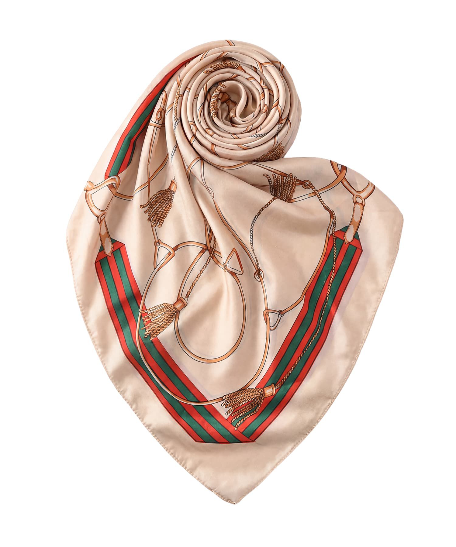 STYLE DELI「【DELI by】チェーンモチーフスクエア大判スカーフ」|バンダナ・スカーフ|