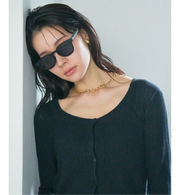  「【WEB限定】ウェリントン型 サングラス | カラーレンズ 軽量 トレンド 紫外線対策 UVカット ユニセックス」|サングラス|