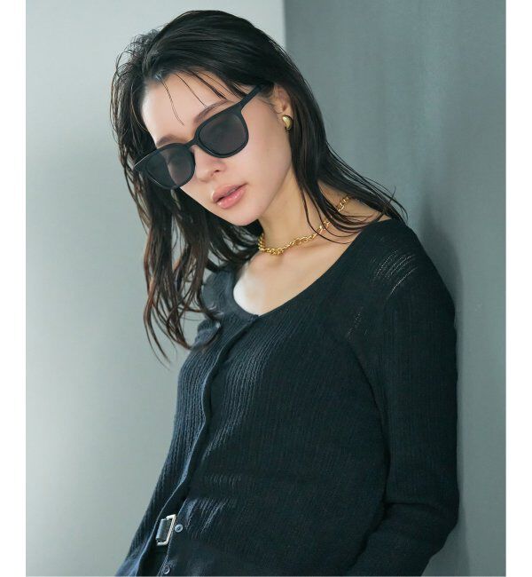  「【WEB限定】ウェリントン型 サングラス | カラーレンズ 軽量 トレンド 紫外線対策 UVカット ユニセックス」|サングラス|