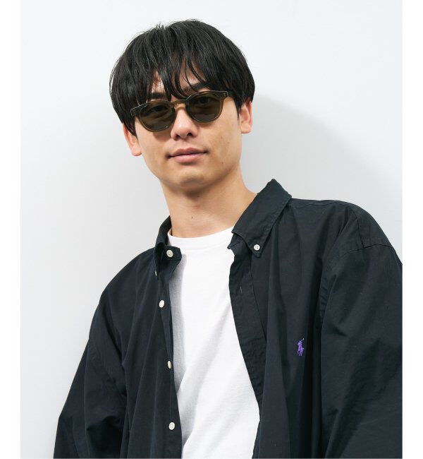  「【WEB限定】ウェリントン型 サングラス | カラーレンズ 軽量 トレンド 紫外線対策 UVカット ユニセックス」|サングラス|