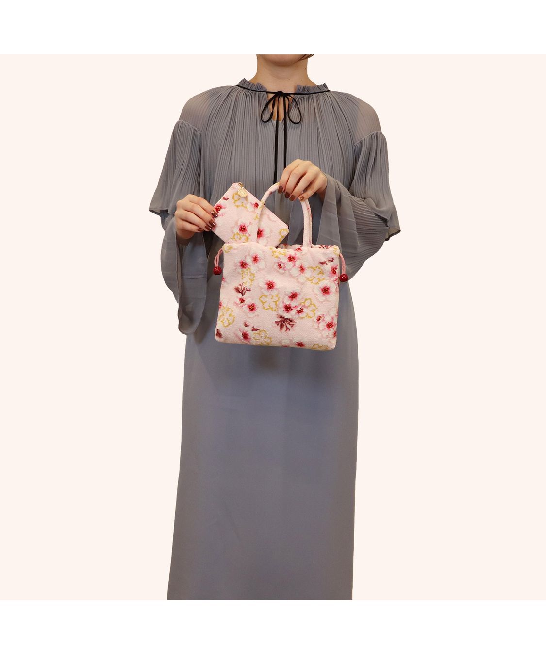 FEILER「コイザクラ　手つき巾着　KOI-260203」|トートバッグ|