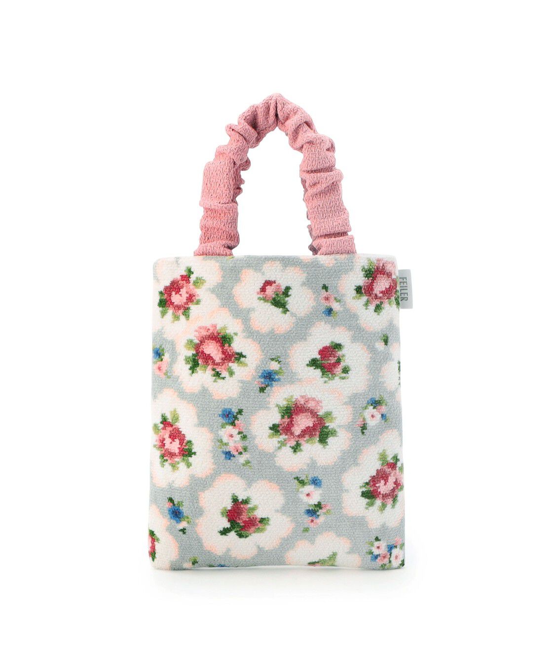 FEILER「ローズカンタービレ　ミニバッグ　RCB-260210」|トートバッグ|シルバーグレー