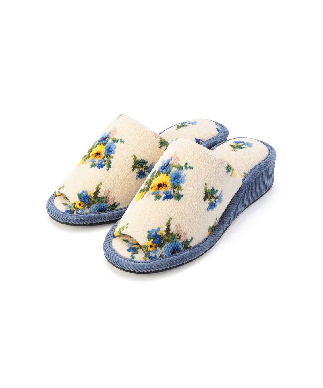 FEILER「ブラウローゼン　ヒールスリッパ　BRO-260225」|ルームシューズ|