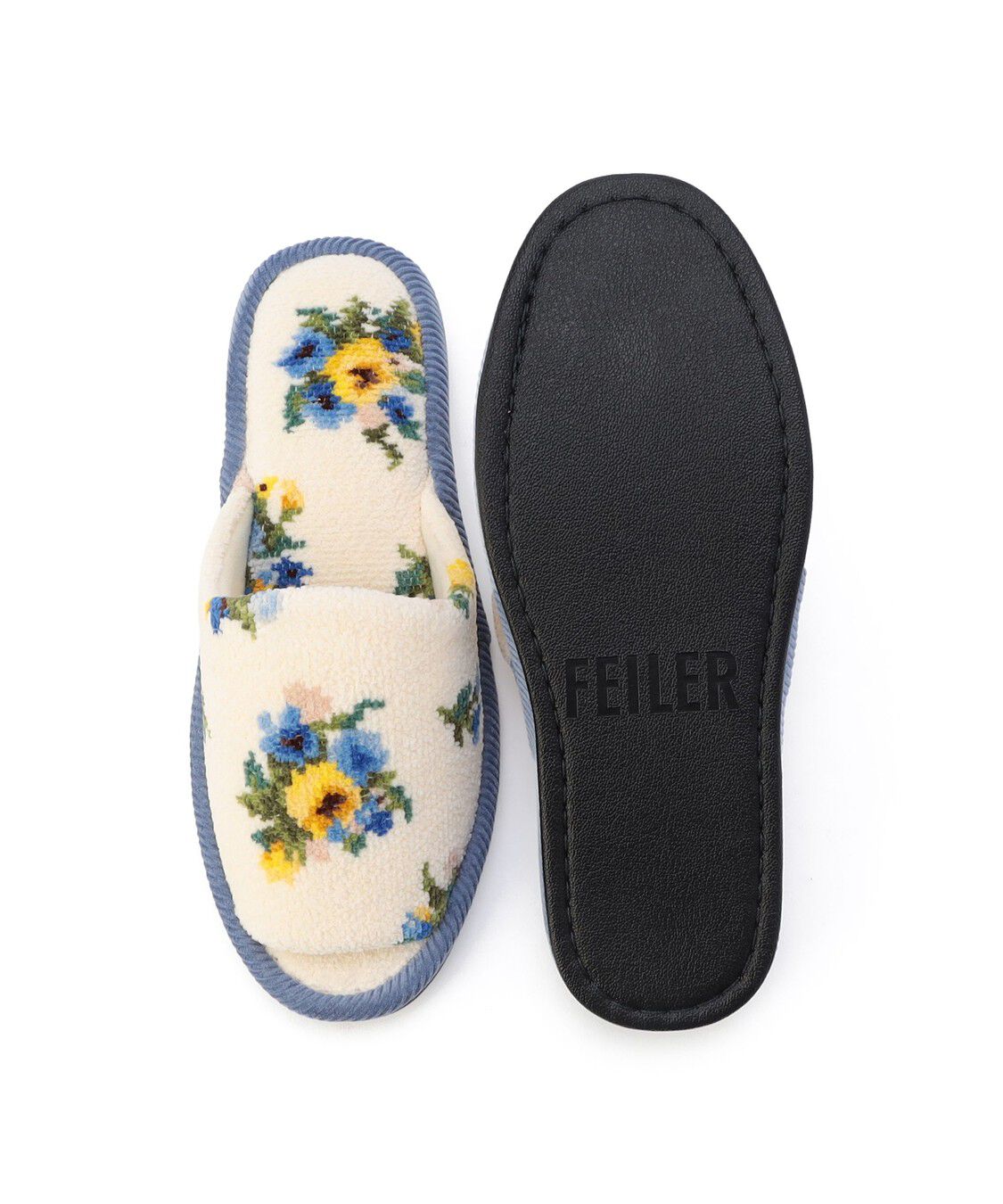FEILER「ブラウローゼン　スリッパ　BRO-260226」|ルームシューズ|