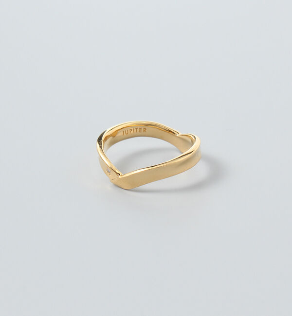 JUPITER「【SV925】ベーシックダイヤモンドリング/ペア　」|リング|ゴールド