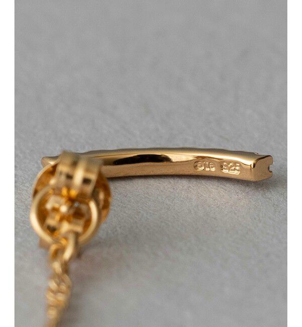 ete「ビジュー チェーン ピアス」|ピアス|