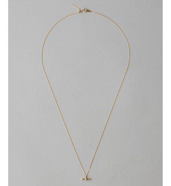 ete「[レクラン] K18YG スモーキークォーツ/レモンクォーツ ネックレス」|ネックレス|