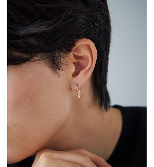 Jouete「K10YG ピアス ツイスト」|ピアス|