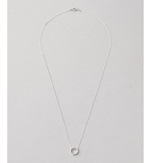 Jouete「[レイヤー] PT900/850 ネックレス サークル」|ネックレス|