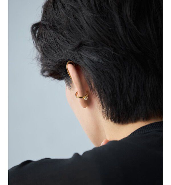 Jouete「[トーンカフス] ジルコニア」|イヤーカフ|