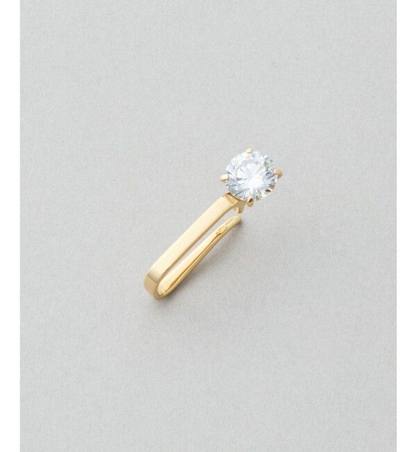 Jouete「[インイヤーカフス] ジルコニア」|イヤーカフ|イエローゴールド