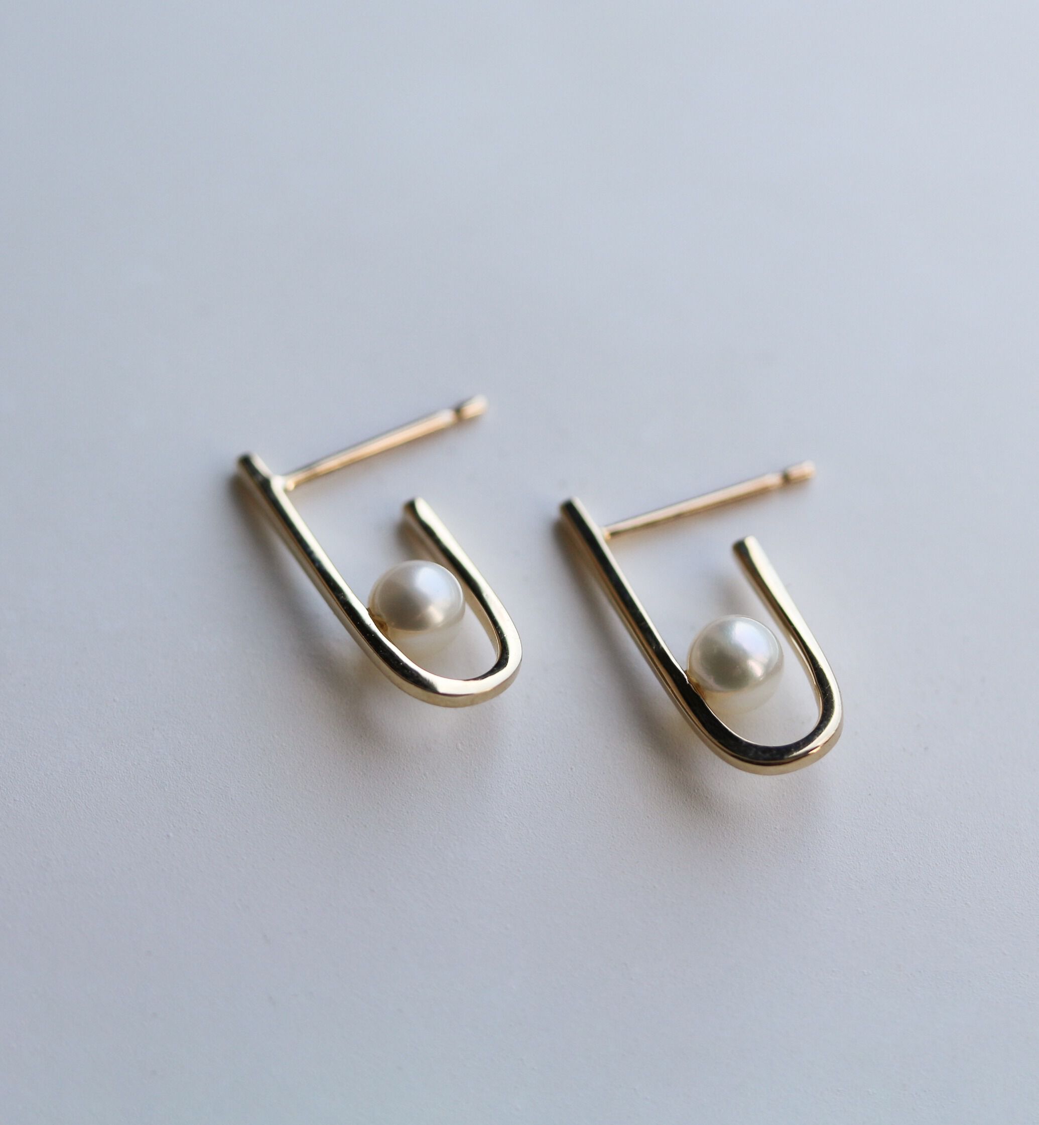  「パール ピアス | K10YG」|ピアス|