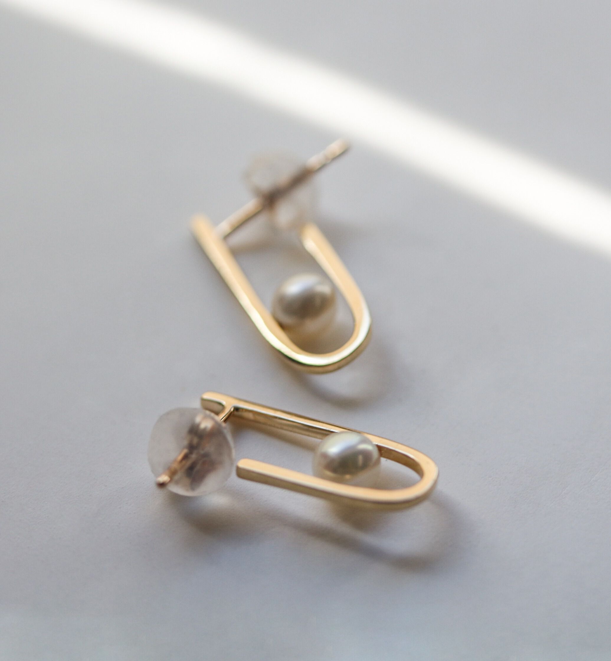  「パール ピアス | K10YG」|ピアス|