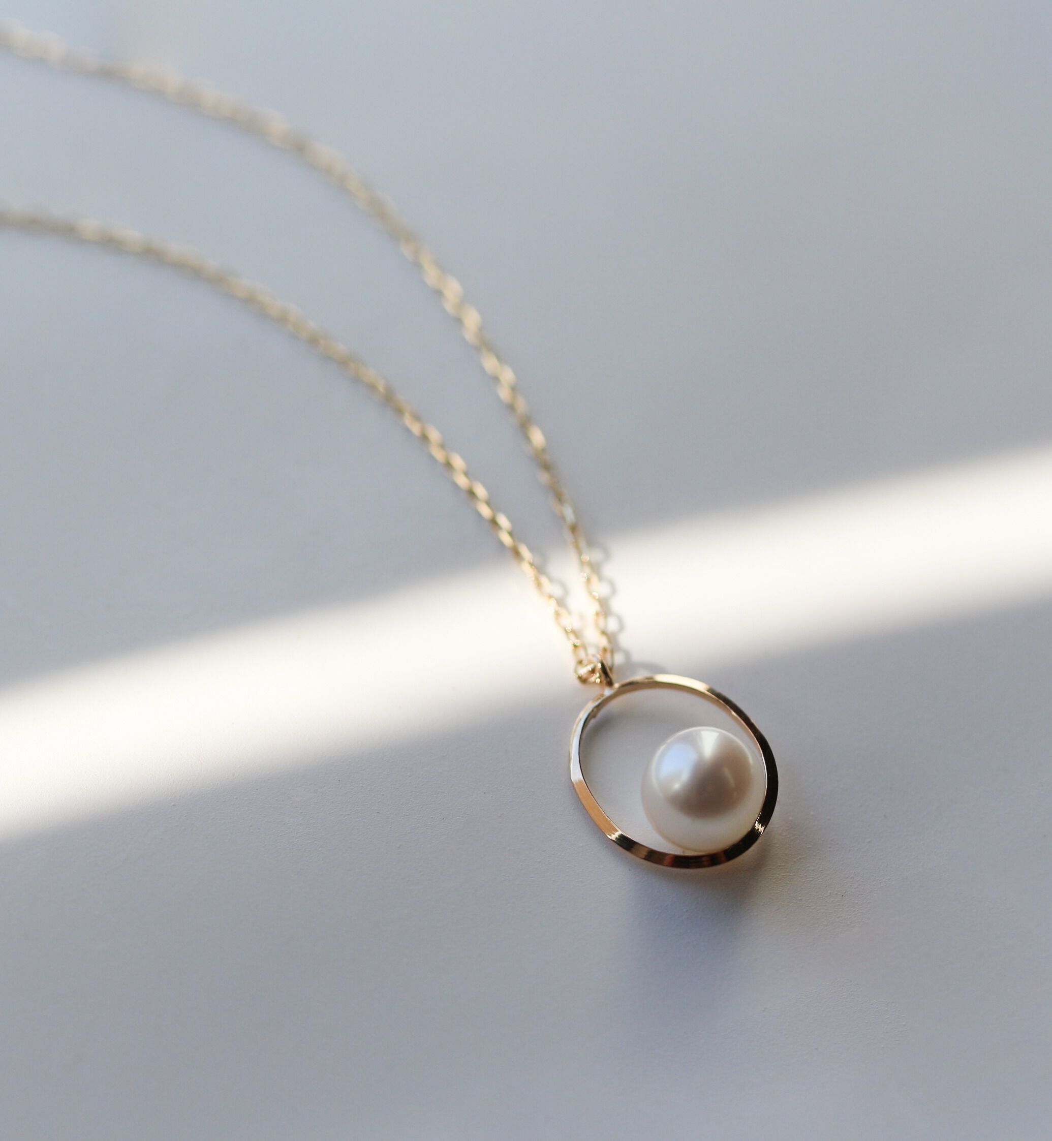  「パール ネックレス  | K10YG」|ネックレス|