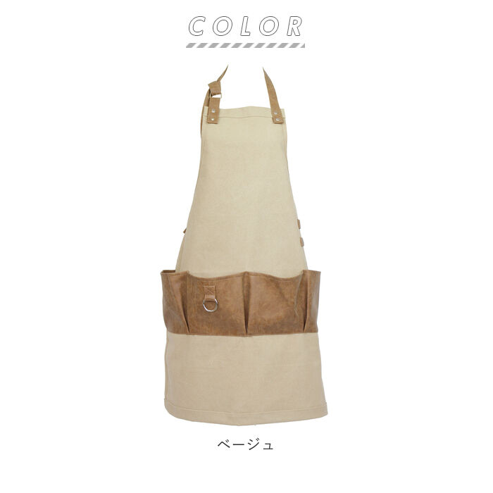 BACKYARD FAMILY「エプロン おしゃれ 通販 ワークエプロン ナチュラル メンズ 男女兼用 保育士 DIY 日曜大工」|その他|