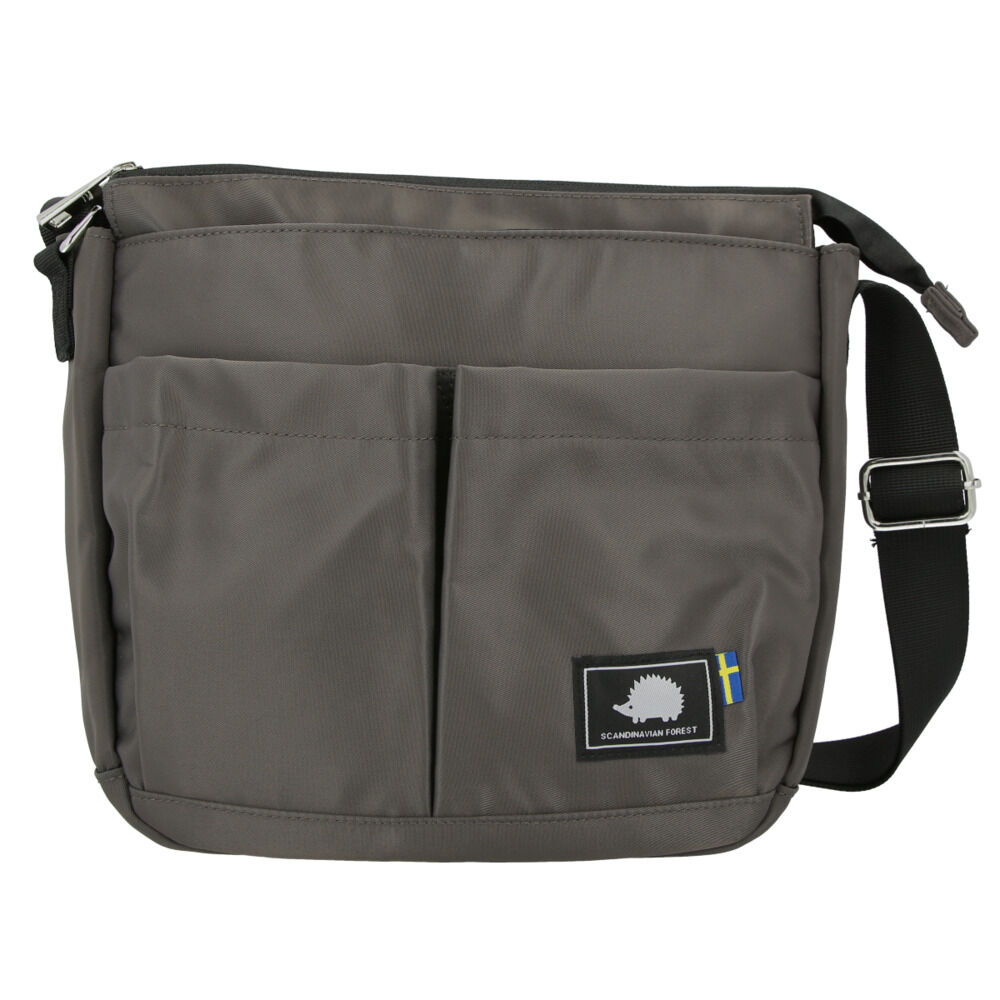 BACKYARD FAMILY「スカンジナビアンフォレスト ショルダーバッグ 通販 レディース おしゃれ 斜めがけ 大人 かわいい」|ショルダー・メッセンジャー|グレー1