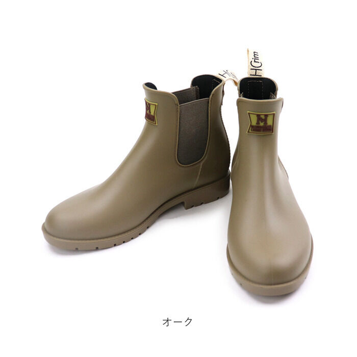 BACKYARD FAMILY「サイドゴアブーツ レディース 通販 レインシューズ ブランド ハッシュドコーデ おしゃれ 長靴」|ショートブーツ|