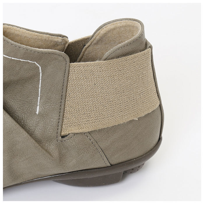 BACKYARD FAMILY「ショートブーツ レディース 歩きやすい 通販 靴 ブーツ 歩きやすい 2ball 幅広 ブランド」|ショートブーツ|