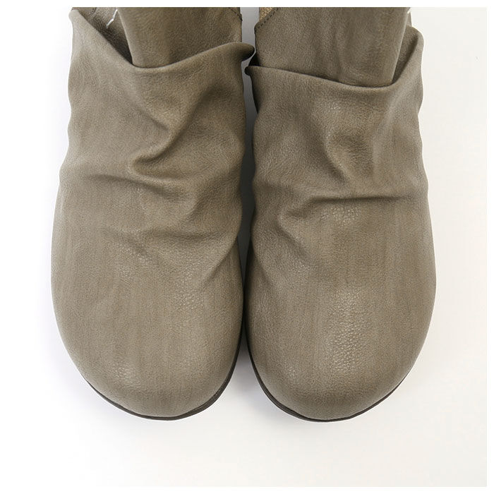 BACKYARD FAMILY「ショートブーツ レディース 歩きやすい 通販 靴 ブーツ 歩きやすい 2ball 幅広 ブランド」|ショートブーツ|