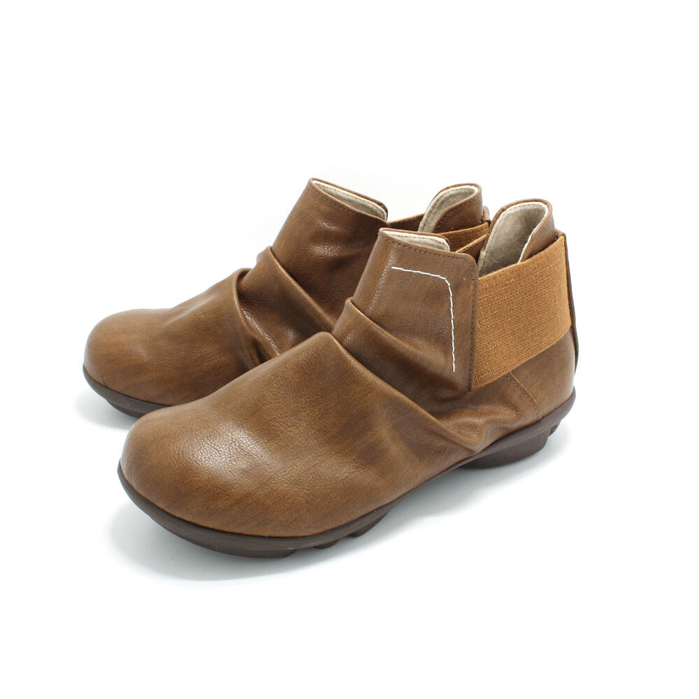 BACKYARD FAMILY「ショートブーツ レディース 歩きやすい 通販 靴 ブーツ 歩きやすい 2ball 幅広 ブランド」|ショートブーツ|ブラウン2