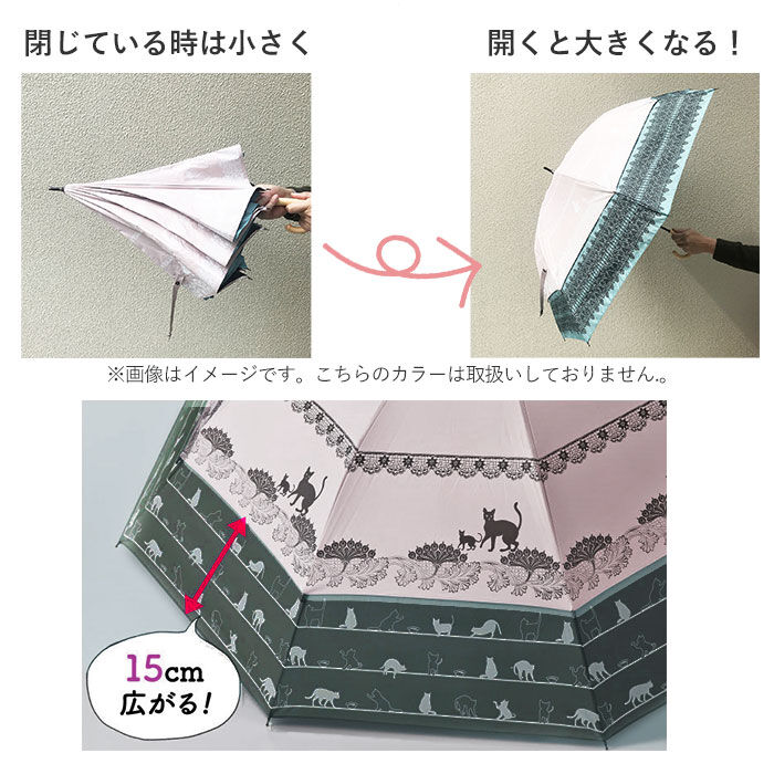 BACKYARD FAMILY「トランスフォーム傘 通販 HYGGE ヒュッゲ 60cm 45cm 耐風 手開き UVカット」|傘|