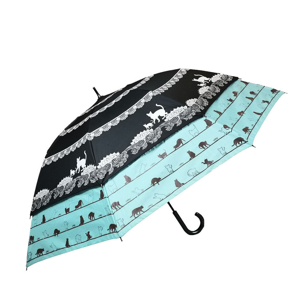 BACKYARD FAMILY「トランスフォーム傘 通販 HYGGE ヒュッゲ 60cm 45cm 耐風 手開き UVカット」|傘|ブラック1