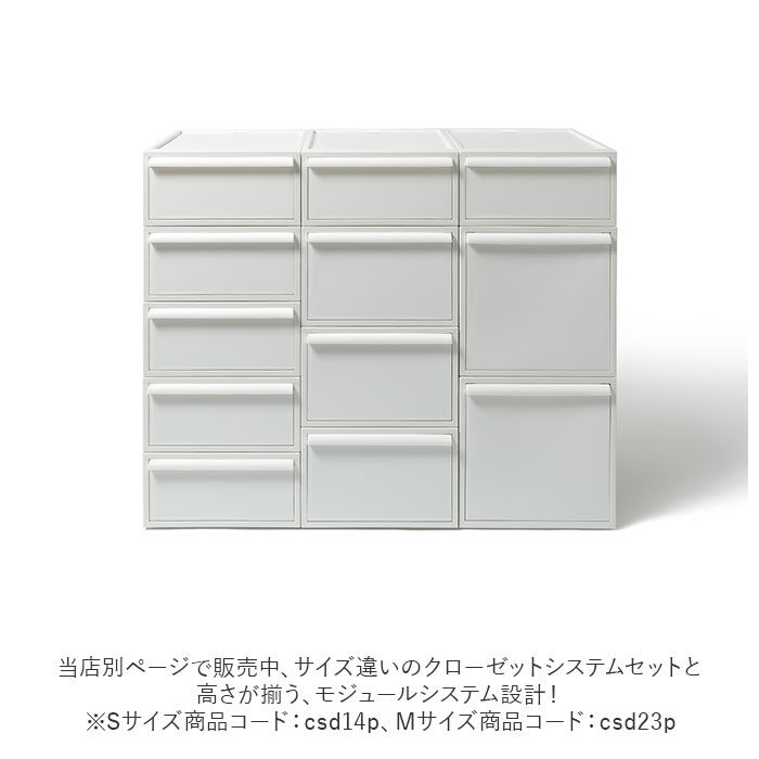 like-it「収納ケース 引き出し 通販 クローゼットシステム L 2個組 ライクイット like it 収納」|その他|