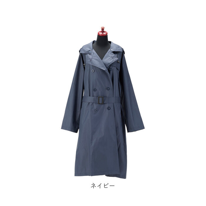 BACKYARD FAMILY「レインコート レディース ロング 通販 トレンチコート ロングコート コート アウター 通勤 春」|レインコート|