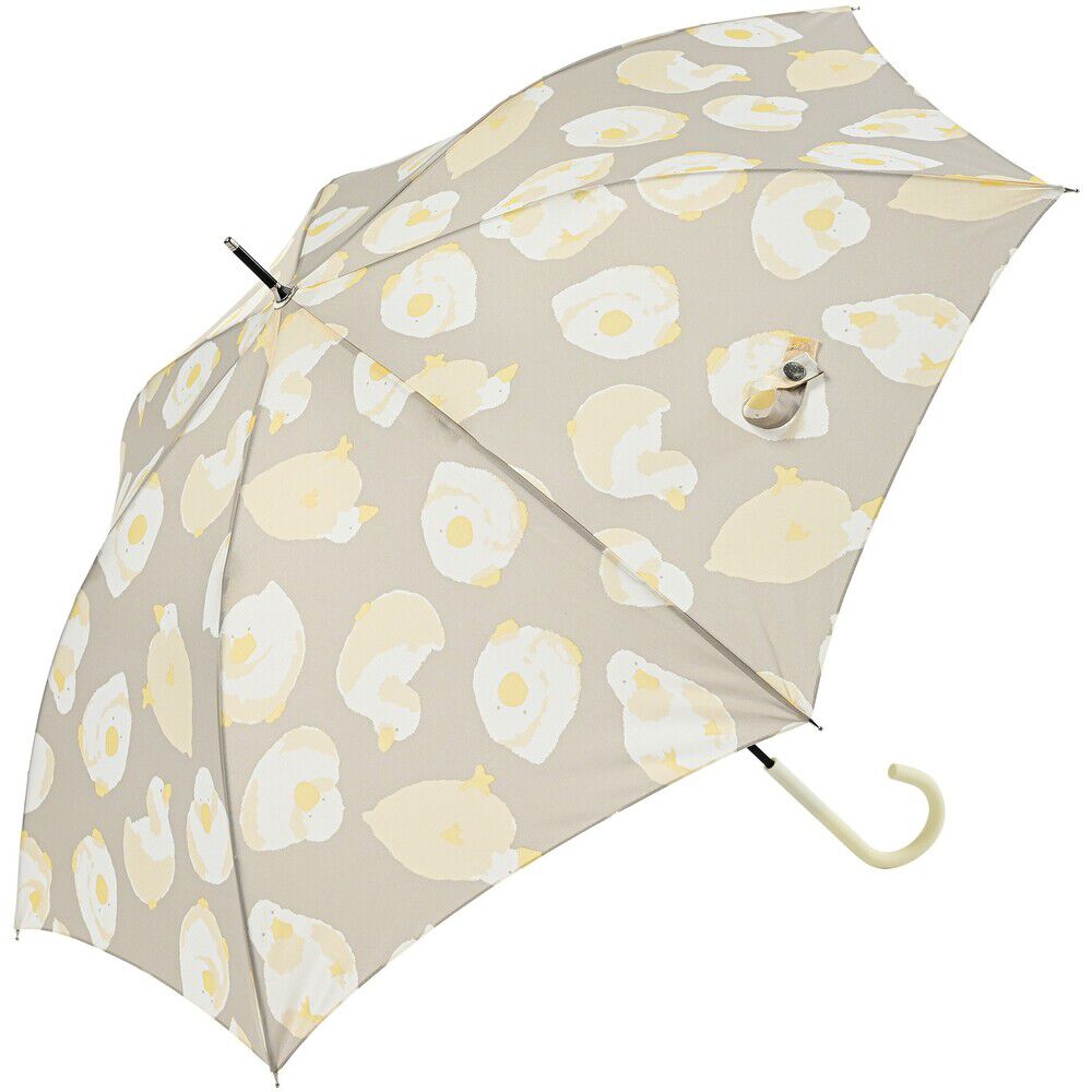 BACKYARD FAMILY「ニフティカラーズ 長傘 通販 nifty colors 傘 レディース ジャンプ 大きめ 60cm」|傘|ベージュ1