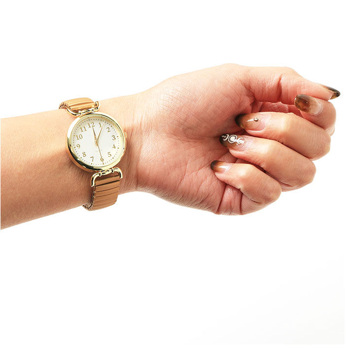 BACKYARD FAMILY「腕時計 レディース ジャバラ 通販 ミランダ フィールドワーク YM071 時計 リストウォッチ」|腕時計|