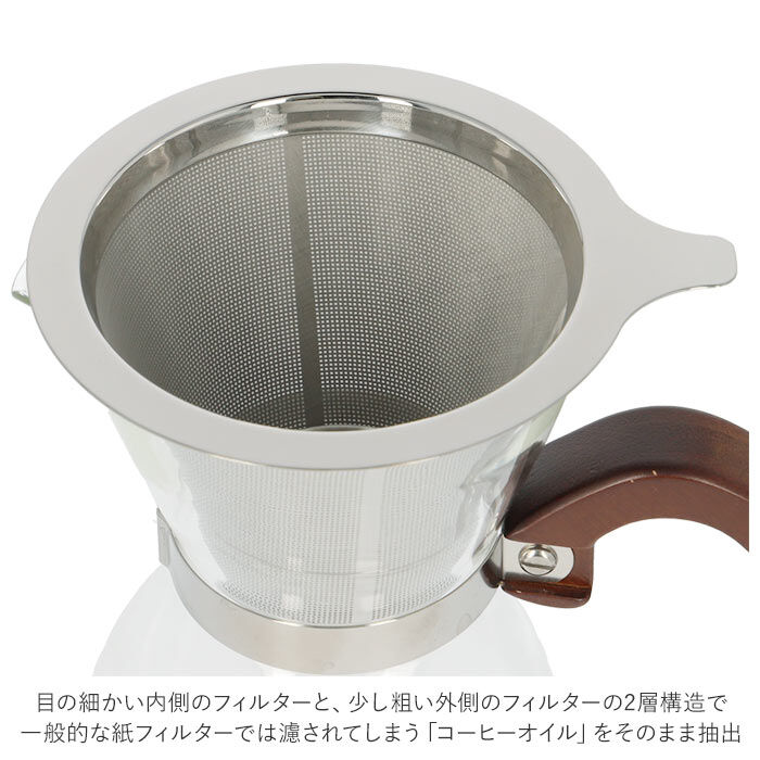 BACKYARD FAMILY「コーヒーサーバードリッパー 5cup 通販 63 コーヒーメーカー コーヒードリッパー」|食器・キッチングッズ|