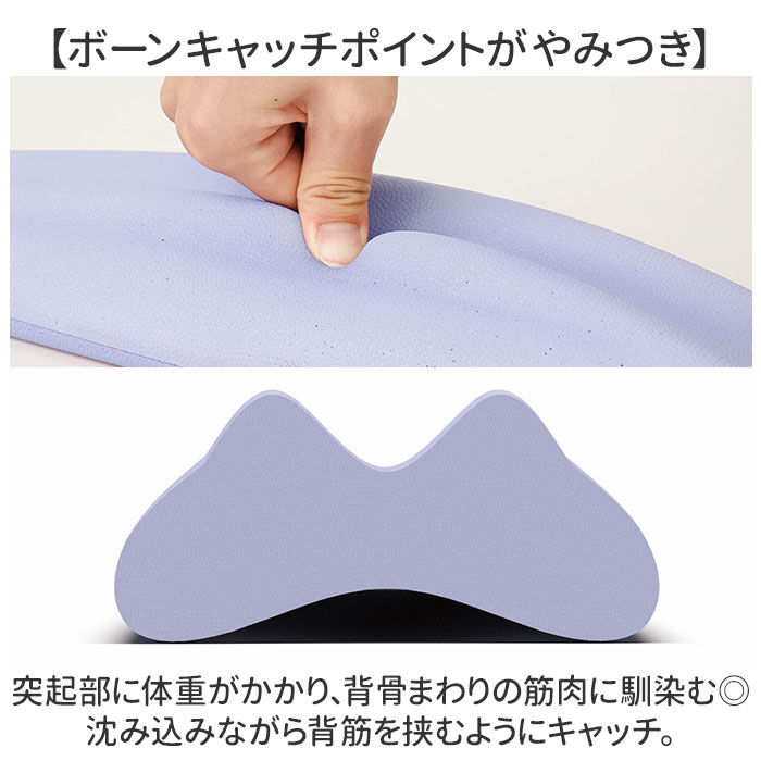 BACKYARD FAMILY「肩甲骨 ストレッチクッション 通販 Cellsh 背筋矯正枕 背中枕 背筋矯正 ストレッチピロー」|その他|