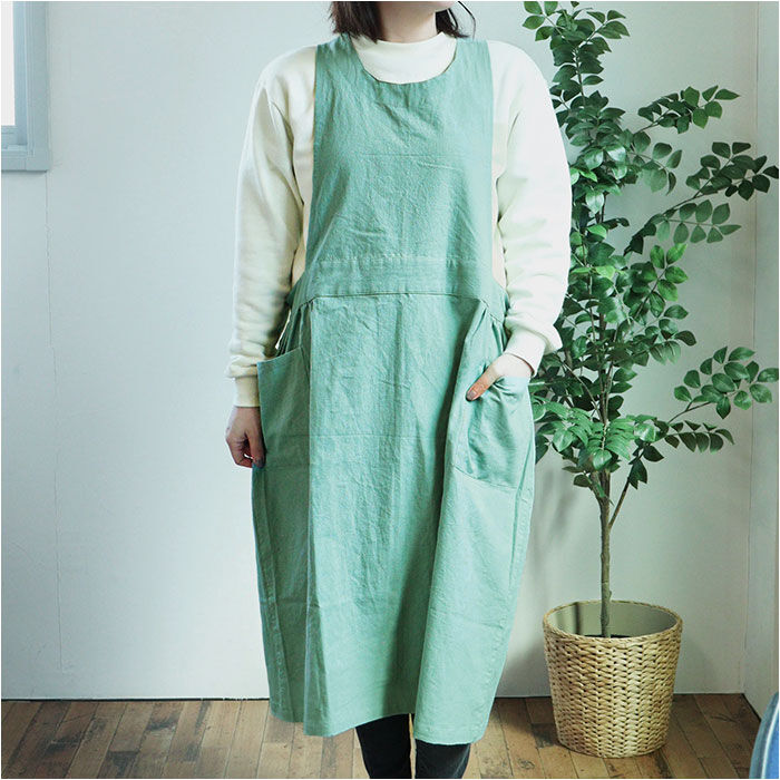 BACKYARD FAMILY「レディース 可愛い エプロン 楽天 綿100％ 大人 かわいい 保育士 おしゃれ コットン」|その他|