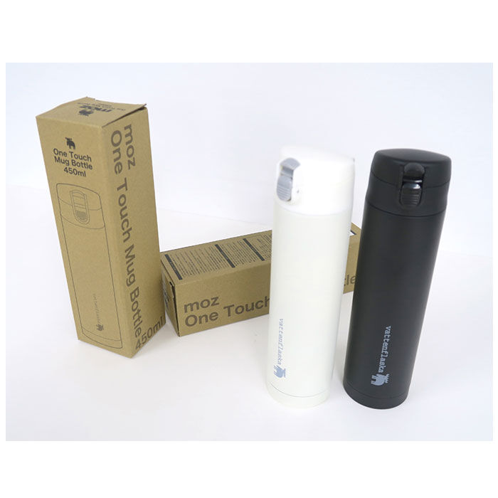 moz「moz 水筒 モズ 通販 450ml ワンタッチボトル 直飲み水筒 マグボトル ワンタッチ 直飲み」|食器・キッチングッズ|