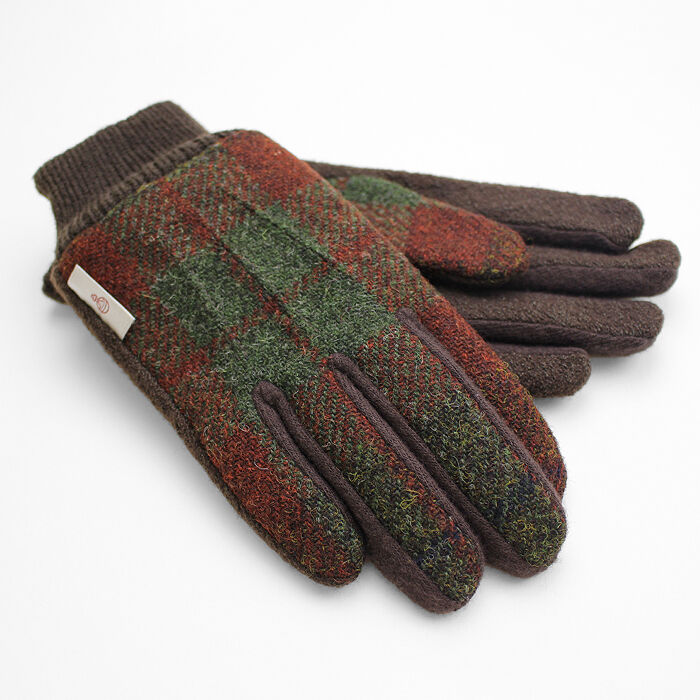 BACKYARD FAMILY「ハリスツイード 手袋 メンズ 通販 Harris Tweed グローブ 手ぶくろ」|手袋|