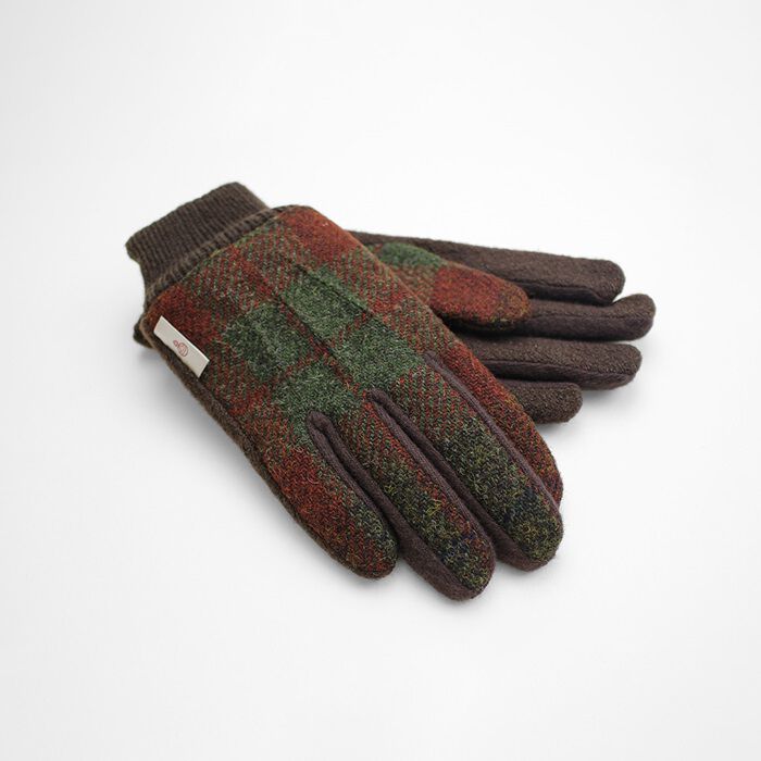 BACKYARD FAMILY「ハリスツイード 手袋 メンズ 通販 Harris Tweed グローブ 手ぶくろ」|手袋|