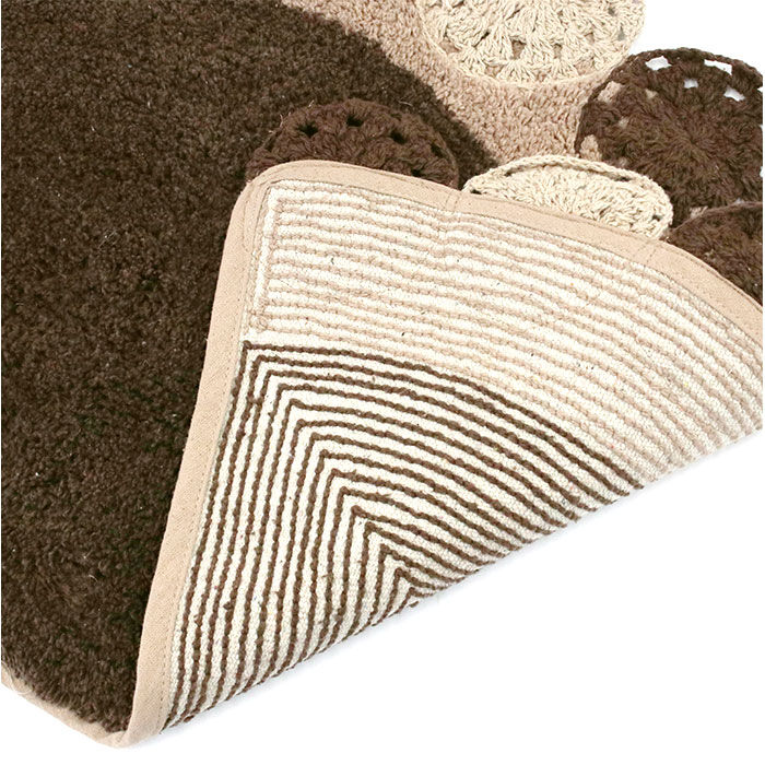 BACKYARD FAMILY「フロアマット 半円形 かわいい 通販 マット 玄関マット ドアマット ラグ 敷物」|その他|