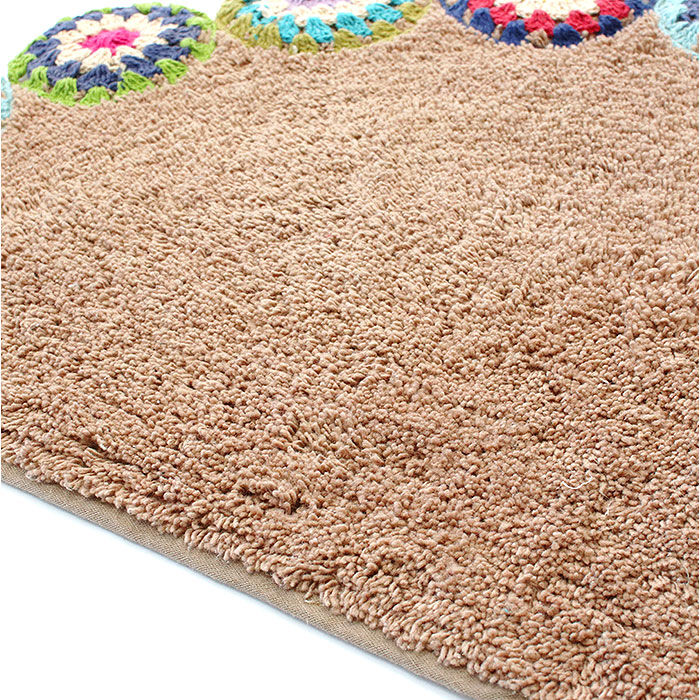 BACKYARD FAMILY「フロアマット 半円形 かわいい 通販 マット 玄関マット ドアマット ラグ 敷物」|その他|