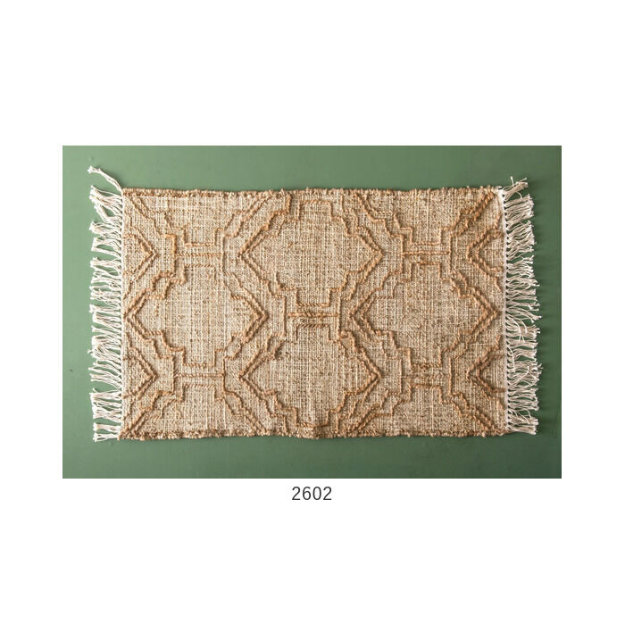 BACKYARD FAMILY「マット おしゃれ ラグマット 通販 デザインマット 長方形 ラグ ジュート ファブリック」|その他|